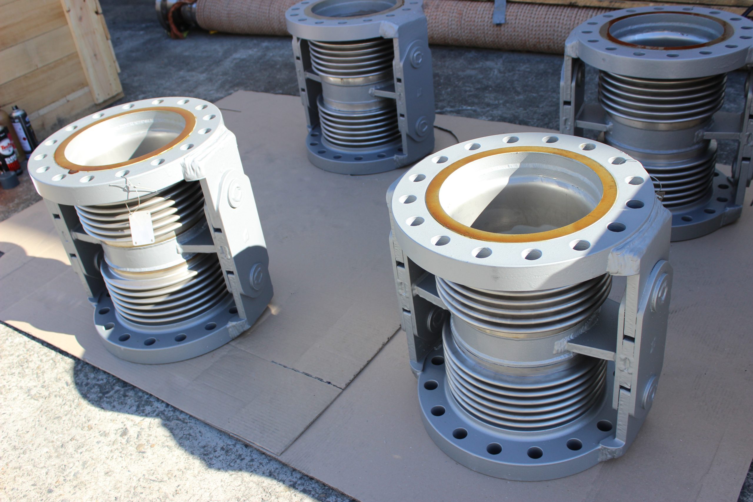 double hinge expansion joint