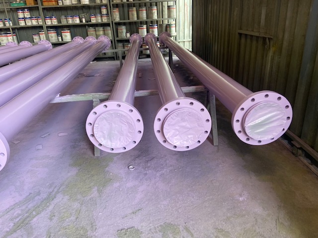 P23 Lilac Dn200 Ptfe Lined Pipe1