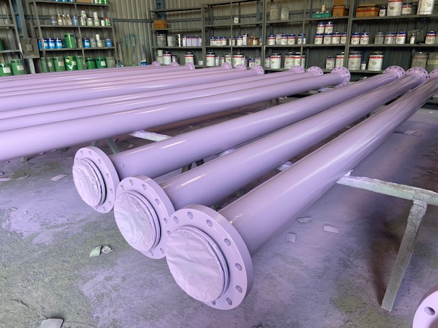 P23 Lilac Dn200 Ptfe Lined Pipe2