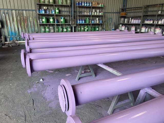 P23 Lilac Dn200 Ptfe Lined Pipe4