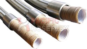 Tape Wrapped Hellical Convoluted PTFE Hose