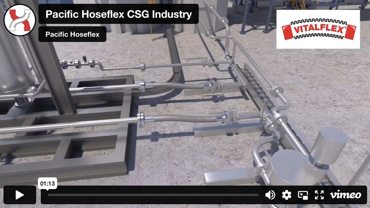 Pacific Hoseflex | CSG Industry | VAPFLEX and VITALFLEX®