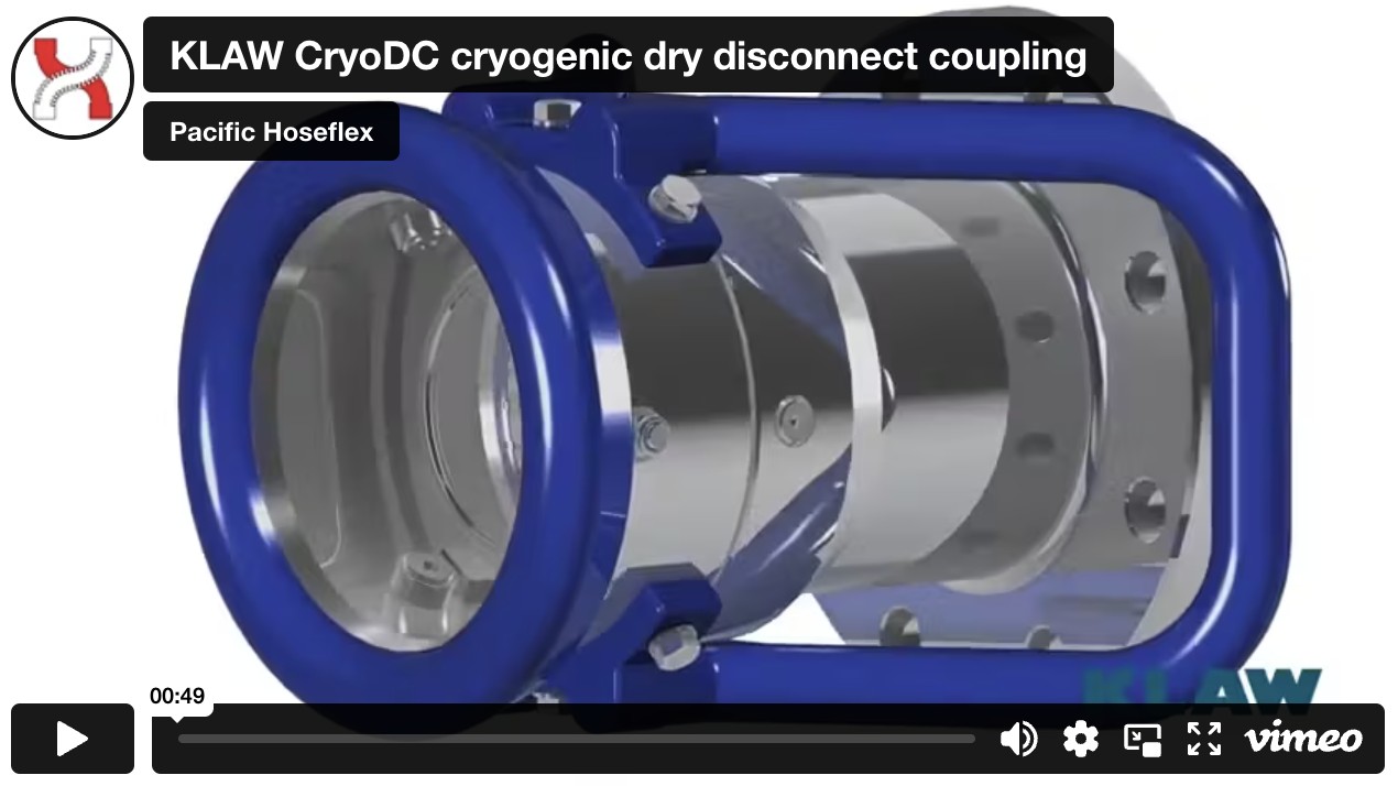 KLAW CryoDC Cryogenic Dry Disconnect Coupling