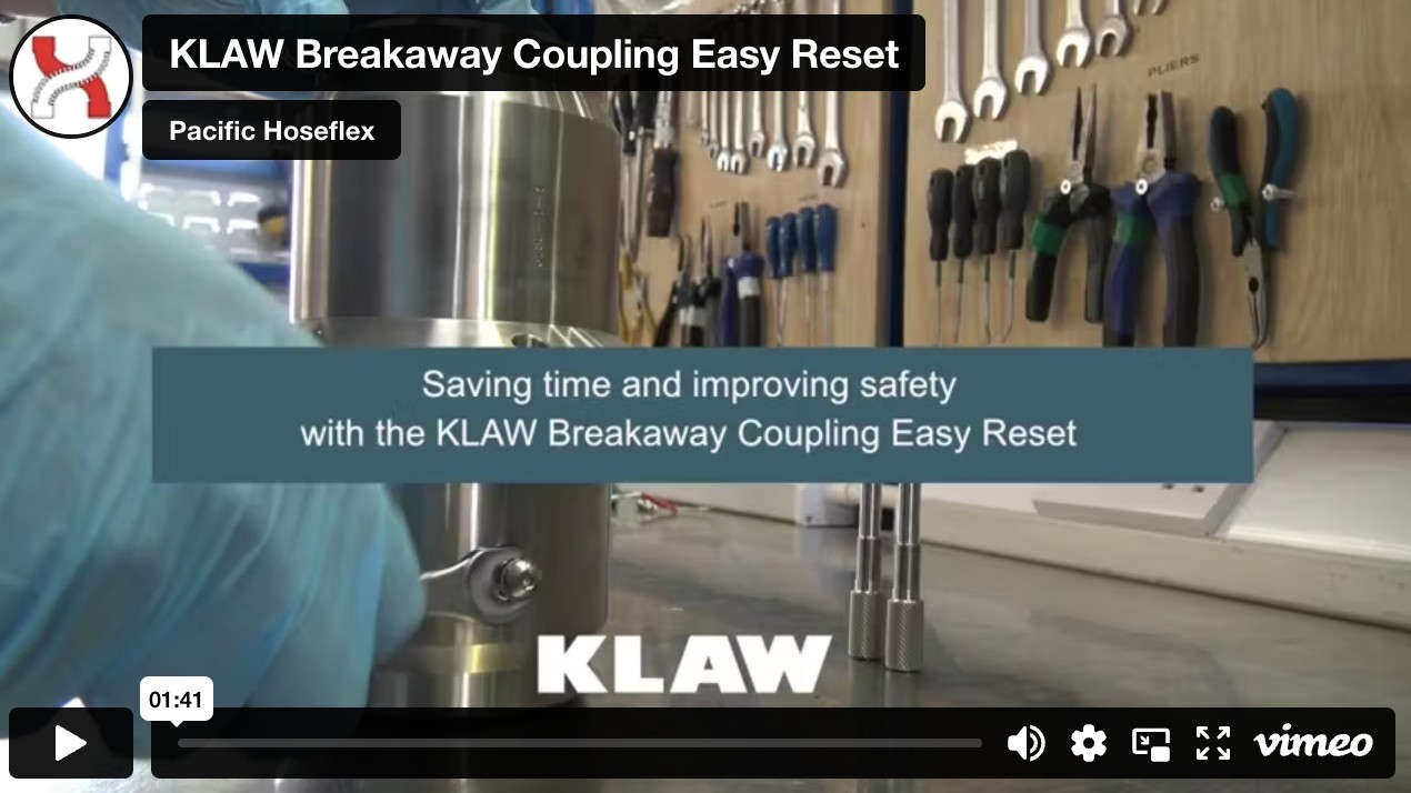 KLAW Breakaway Coupling Easy Reset