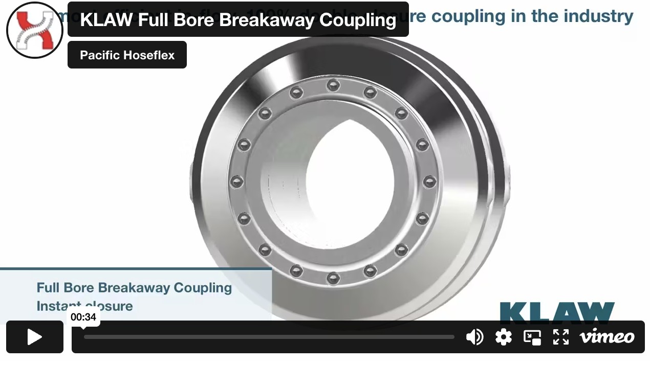 KLAW Full Bore Breakaway Coupling